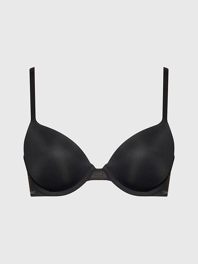 Calvin Klein USA T-Shirt - Perfectly Fit Flex Womens Bra Black 6750389-HB